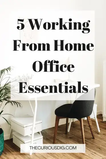 5 Office Essentials for Working From Home